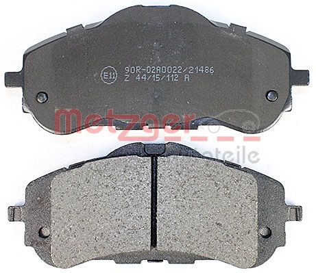 METZGER 1170795 Bremsbelagsatz, Scheibenbremse